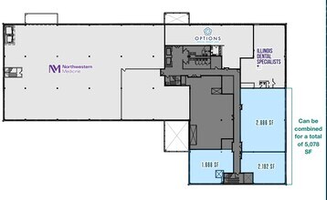 850-870 N Milwaukee Ave, Vernon Hills, IL à louer Plan d’étage– Image 1 sur 1