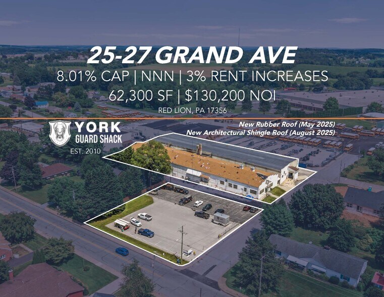 25 Grand Ave, Red Lion, PA à vendre - Photo principale – Image 1 sur 9