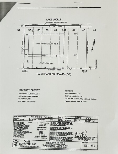 12538 Palm Beach Blvd, Fort Myers, FL à vendre - Plan de site – Image 2 sur 25