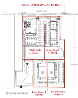 Plus de détails pour 1413 E Sunset Blvd, Celina, TX - Bureau/Local commercial à louer