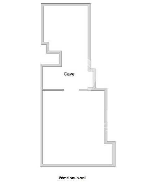 Local commercial dans PARIS à vendre - Plan d’étage – Image 3 sur 3