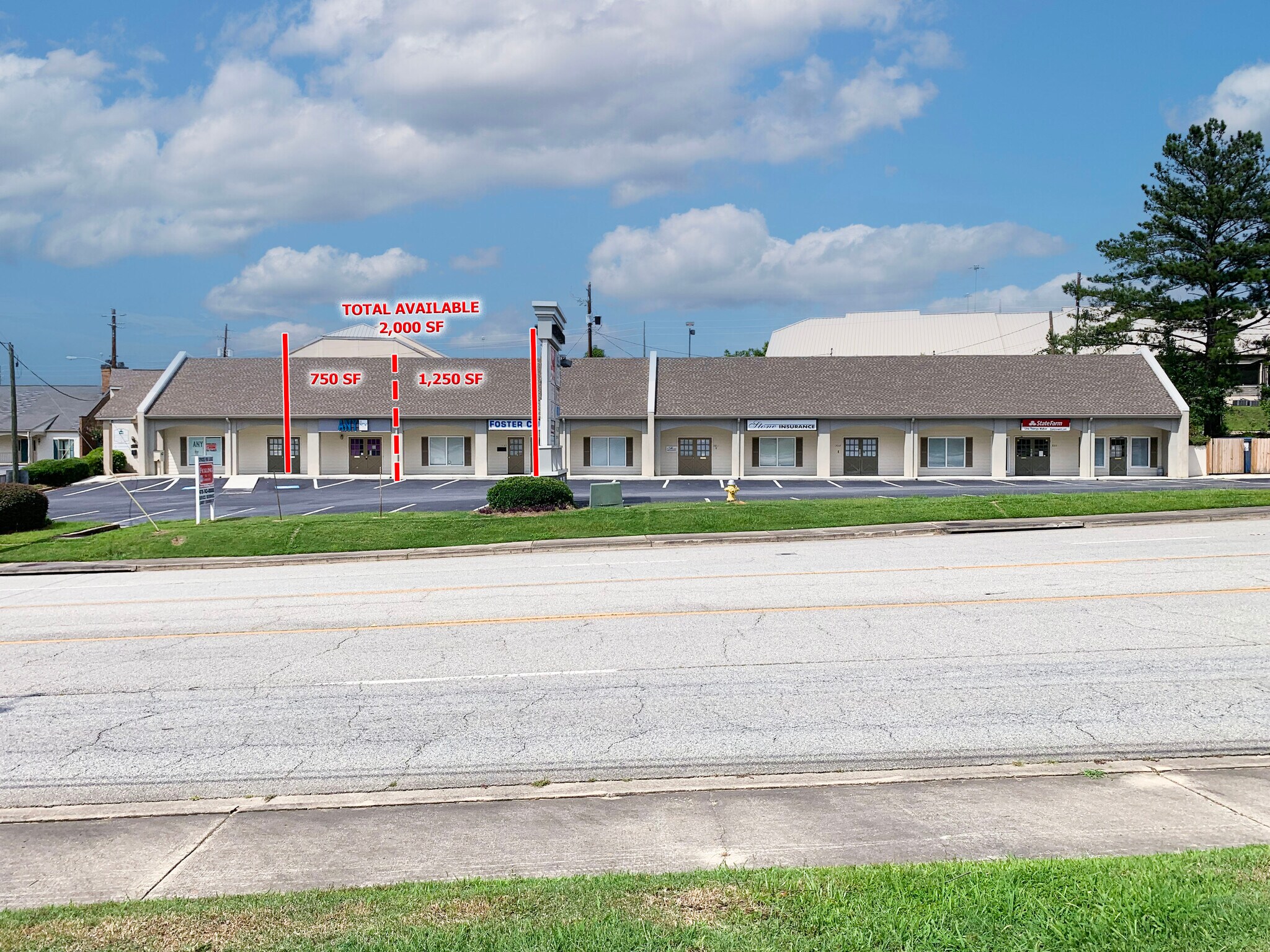 3309-3329 Northside Dr, Macon-Bibb, GA à louer Photo de l’immeuble– Image 1 sur 7