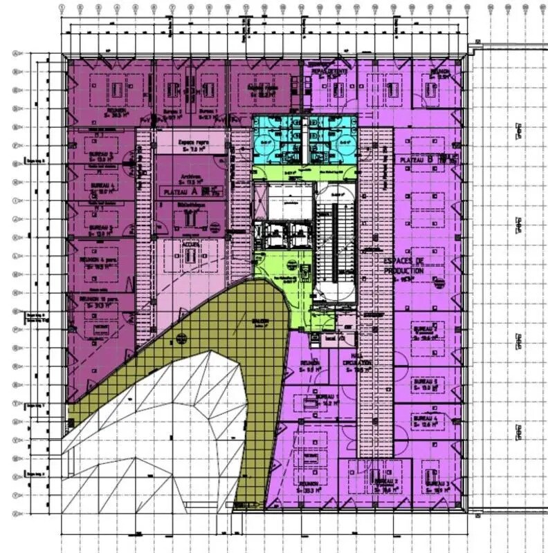42 Quai Rambaud, Lyon à louer Plan d’étage– Image 1 sur 7