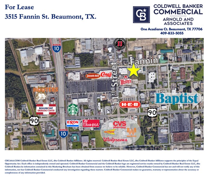 3515 Fannin St, Beaumont, TX à louer - Photo de l’immeuble – Image 3 sur 7