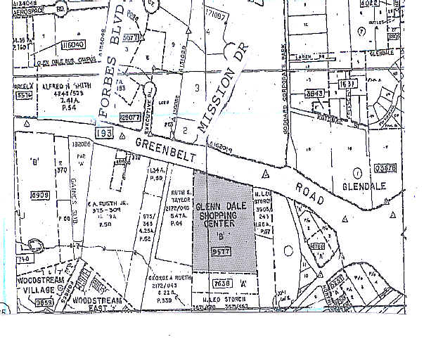 10515-10631 Greenbelt Rd, Lanham, MD à louer - Plan cadastral – Image 2 sur 19