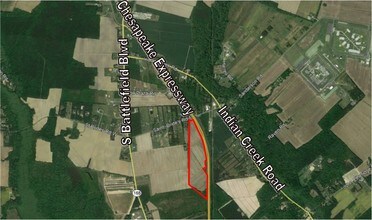 259 E Saint Brides Rd, Chesapeake, VA - VUE AÉRIENNE  vue de carte