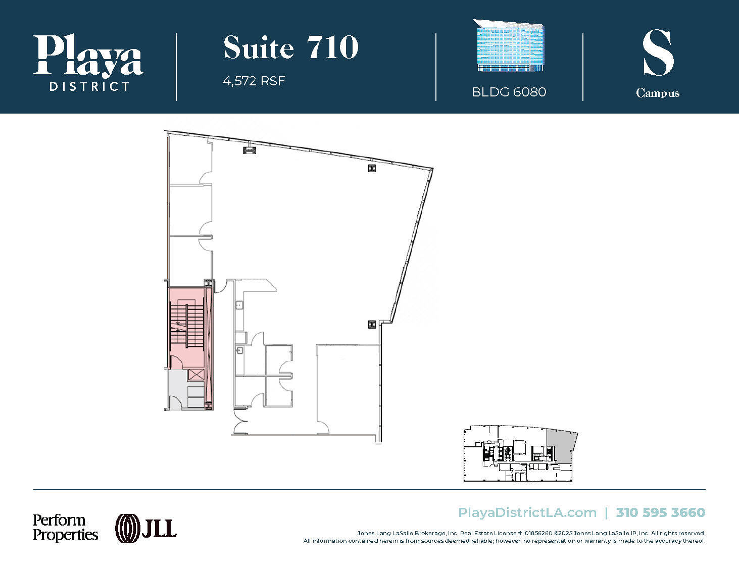 6100 Center Dr, Los Angeles, CA à louer Plan d’étage– Image 1 sur 1
