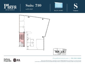 6100 Center Dr, Los Angeles, CA à louer Plan d’étage– Image 1 sur 1