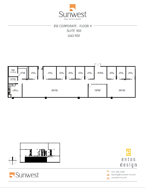 1212 Corporate Dr, Irving, TX à louer Plan d’étage– Image 1 sur 1