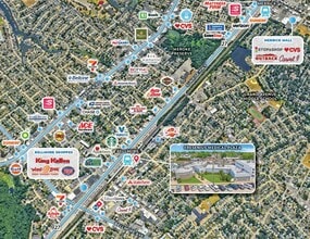 250 Pettit Ave, Bellmore, NY - VUE AÉRIENNE  vue de carte