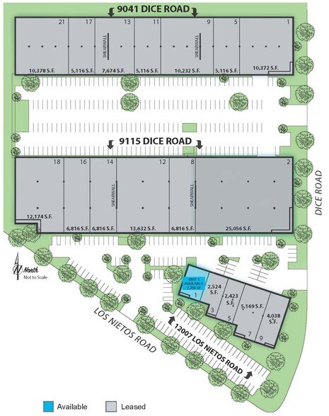 9115 Dice Rd, Santa Fe Springs, CA à louer - Photo de l’immeuble – Image 2 sur 4