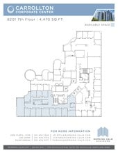 8201 Corporate Dr, Landover, MD à louer Plan d’étage– Image 1 sur 1