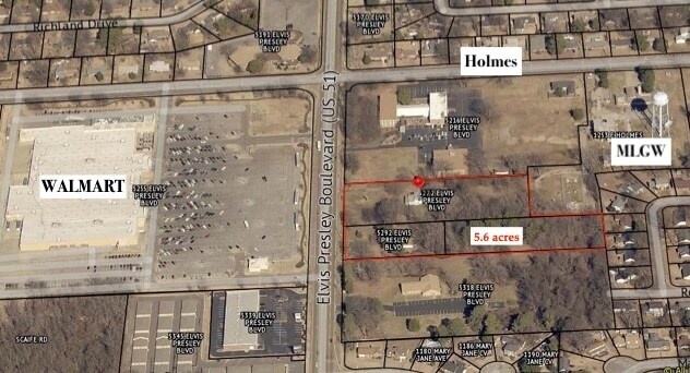5272 Elvis Presley Blvd, Memphis, TN à vendre - Photo principale – Image 1 sur 1