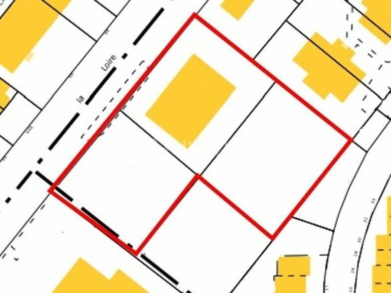 Local commercial dans La Chaussée-Saint-Victor à vendre - Plan de site – Image 2 sur 2