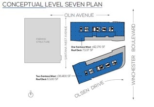3161 Olsen Dr, San Jose, CA à louer Plan d’étage– Image 1 sur 1
