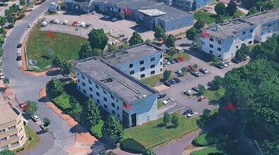 Dijon - VUE AÉRIENNE  vue de carte