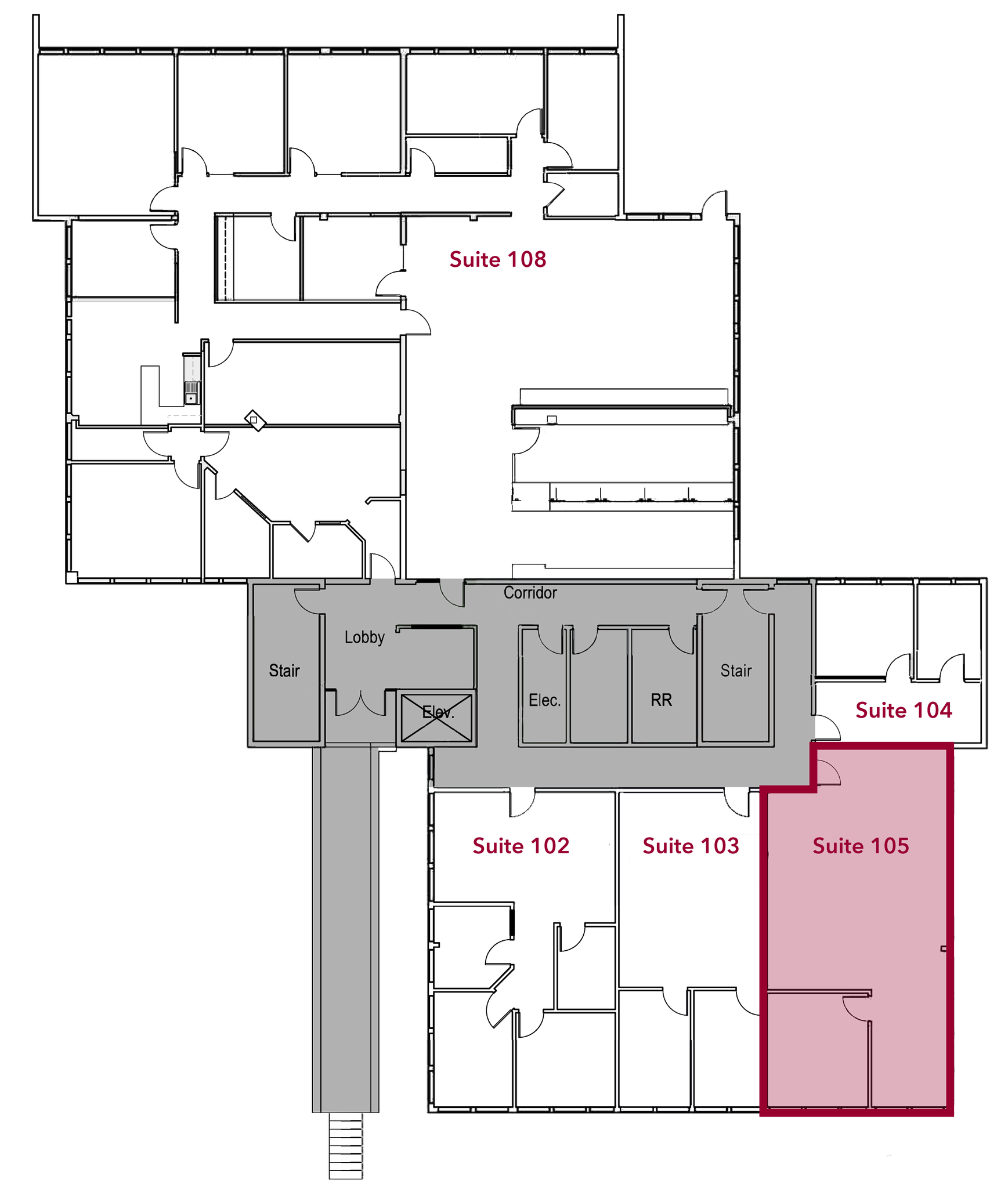 19530 International Blvd, Seatac, WA à louer Plan d’étage– Image 1 sur 1