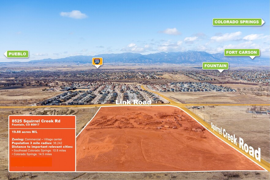 8525 Squirrel Creek Rd, Fountain, CO à vendre - Photo de l’immeuble – Image 3 sur 41