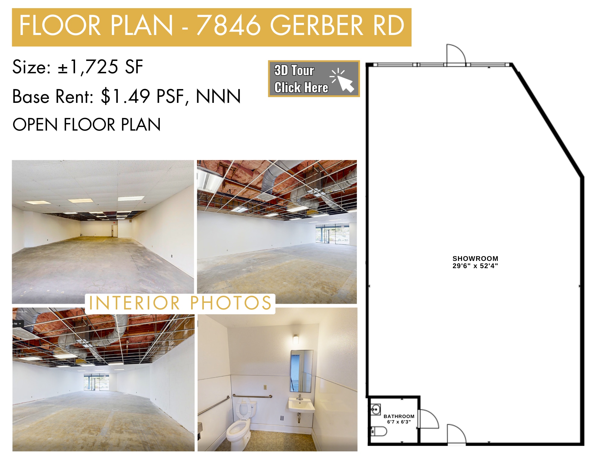 7802-7856 Gerber Rd, Sacramento, CA à louer Photo intérieure– Image 1 sur 3