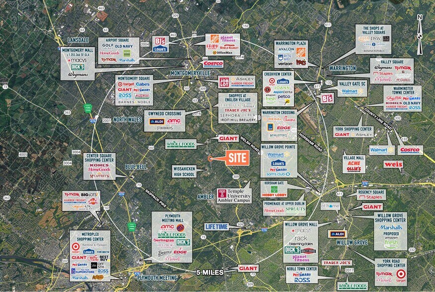 832 Bethlehem Pike, Springhouse, PA à louer - Photo de l’immeuble – Image 2 sur 4