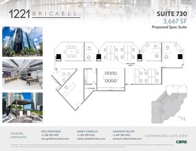 1221 Brickell Ave, Miami, FL à louer Plan de site– Image 1 sur 1