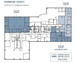 700 Highlander Blvd, Arlington, TX à louer Plan d’étage– Image 1 sur 1