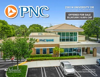 Plus de détails pour 2561 N University Dr, Coral Springs, FL - Local commercial à vendre