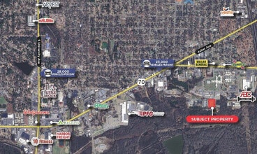 3300 Brown St, Little Rock, AR - Vue aérienne vue de carte