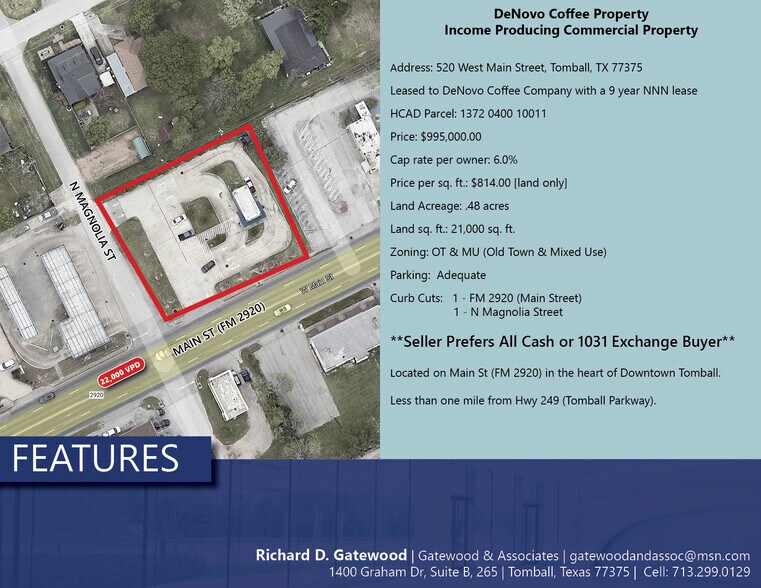 520 W Main St, Tomball, TX à vendre - Photo de l’immeuble – Image 2 sur 15