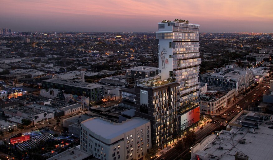 1000 N La Brea Ave, West Hollywood, CA à louer - Photo principale – Image 1 sur 1