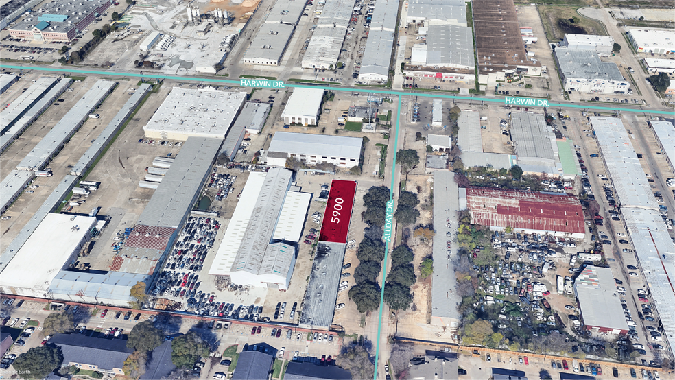 5900-5928 Allday Dr, Houston, TX à vendre - Aérien – Image 2 sur 4