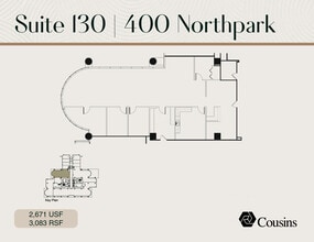 1200 Abernathy Rd NE, Atlanta, GA à louer Plan d’étage– Image 1 sur 1