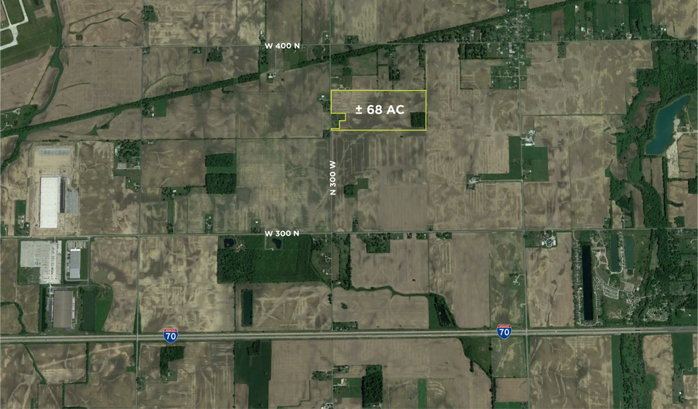 North 300 West, Greenfield, IN à vendre - Aérien – Image 2 sur 2