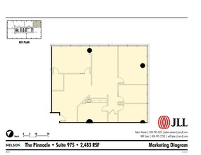 3455 Peachtree Rd NE, Atlanta, GA à louer Plan d’étage– Image 1 sur 1