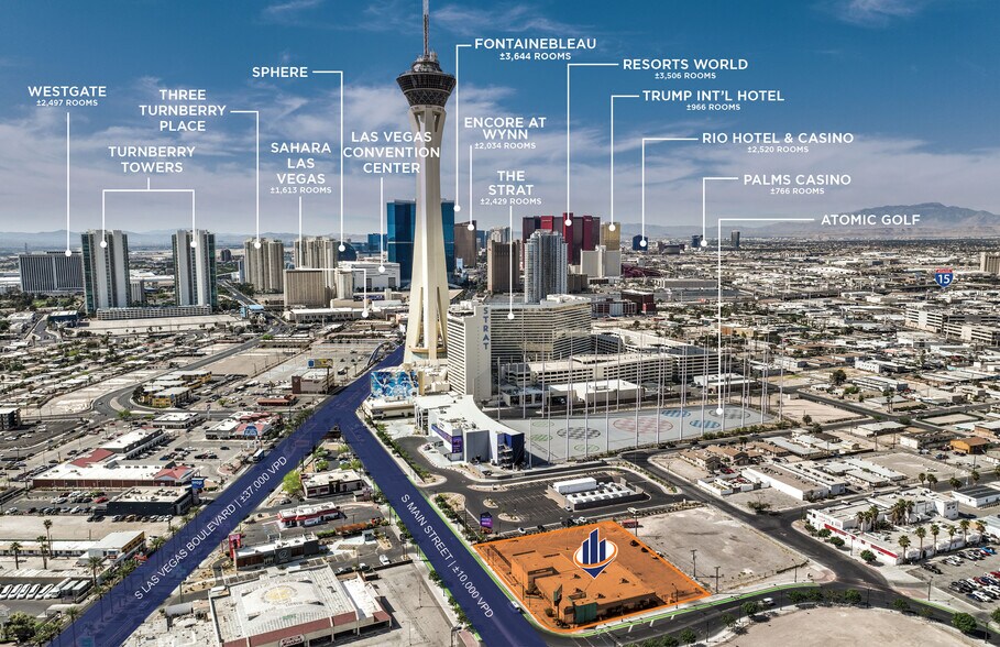 1700 S Main St, Las Vegas, NV à vendre - Photo de l’immeuble – Image 1 sur 6