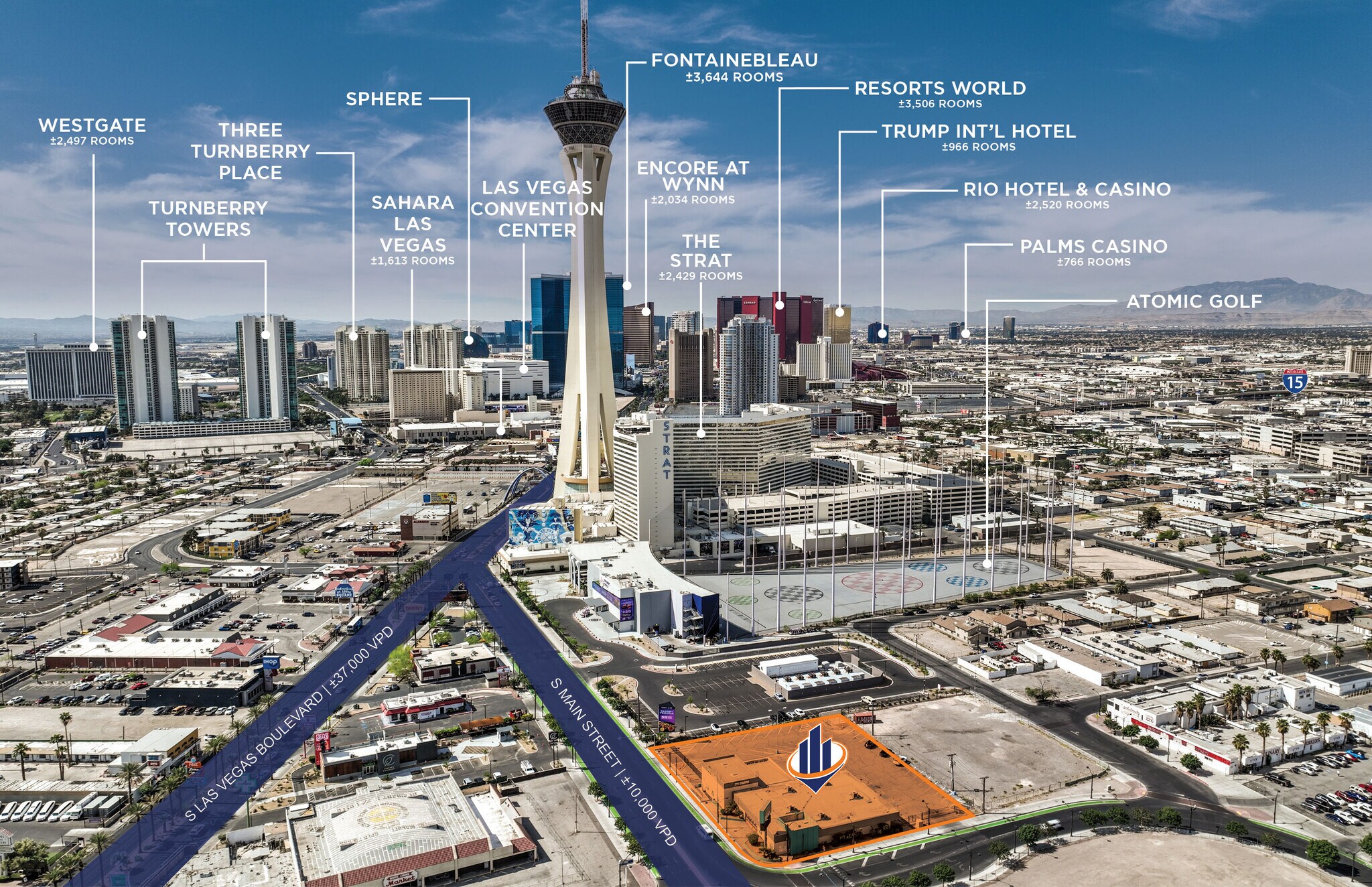 1700 S Main St, Las Vegas, NV à vendre Photo de l’immeuble– Image 1 sur 7