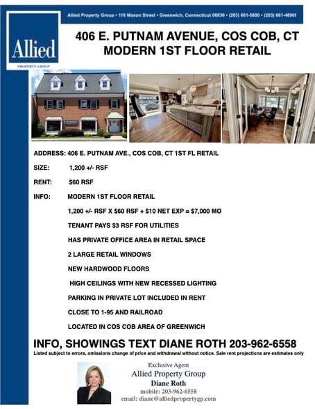 406 E Putnam Ave, Cos Cob, CT à louer - Photo de l’immeuble – Image 3 sur 28