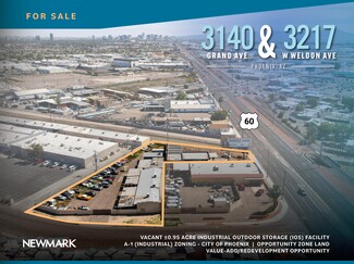 Plus de détails pour 3140 Grand Ave & 3217 W Weldon Ave, Phoenix, AZ - Spécialisé à vendre