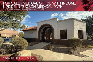 Plus de détails pour 2308 N Rosemont Blvd, Tucson, AZ - Bureau à vendre