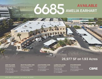 Plus de détails pour 6685 Amelia Earhart Ct, Las Vegas, NV - Industriel/Logistique à louer