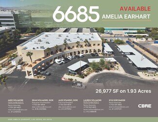 Plus de détails pour 6685 Amelia Earhart Ct, Las Vegas, NV - Industriel/Logistique à louer