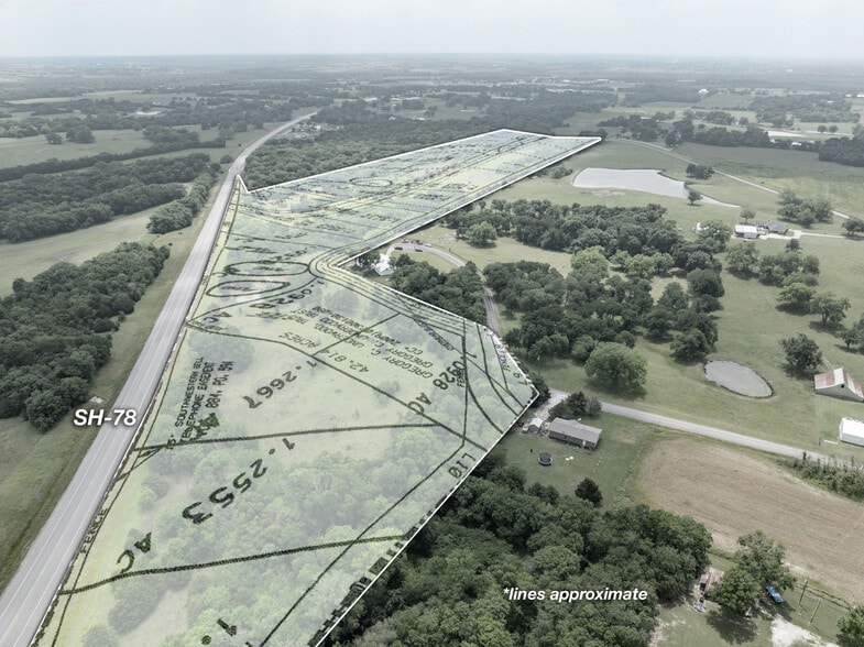 42 Acres N State Hwy 78, Farmersville, TX à vendre - Aérien – Image 3 sur 18