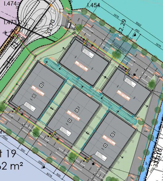 Local d'activités dans Soliers à vendre - Plan de site – Image 2 sur 2
