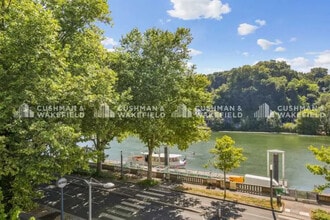 2 Quai Du Commerce, Lyon, RHO - VUE AÉRIENNE vue de carte