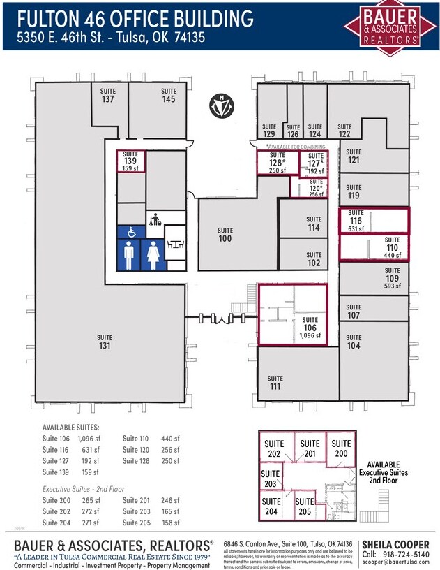 5350 E 46th St, Tulsa, OK à louer Plan de site– Image 1 sur 1