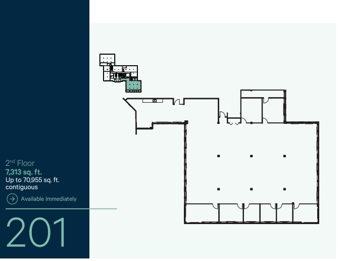7405 Rte Transcanadienne, Montréal, QC à louer Plan d’étage– Image 1 sur 1