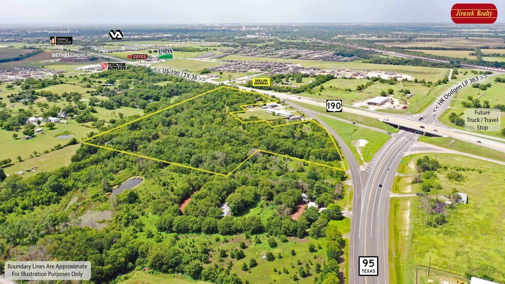 21819 HK Dodgen Loop, Temple, TX à vendre - Aérien – Image 1 sur 2