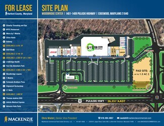 Plus de détails pour Woodbridge Center Way, Edgewood, MD - Local commercial à louer