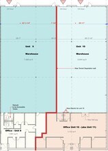 616 Corporate Way, Valley Cottage, NY à louer Plan d’étage– Image 2 sur 4