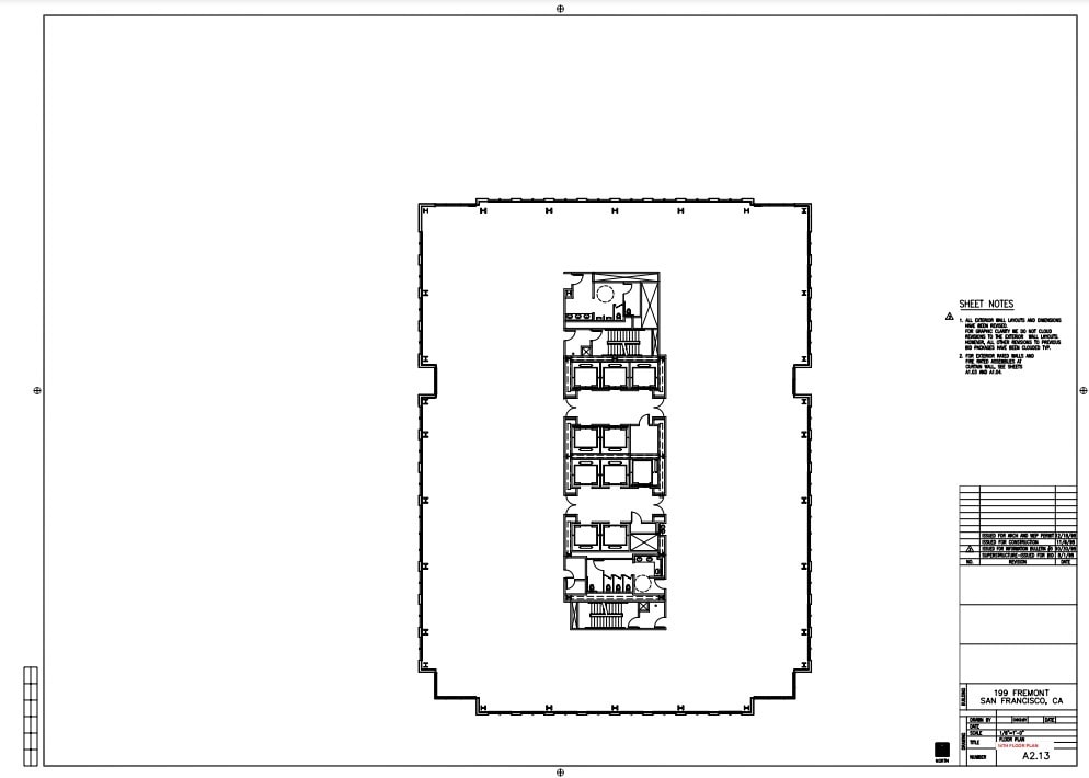 300 Howard St, San Francisco, CA à louer Plan d’étage– Image 1 sur 1
